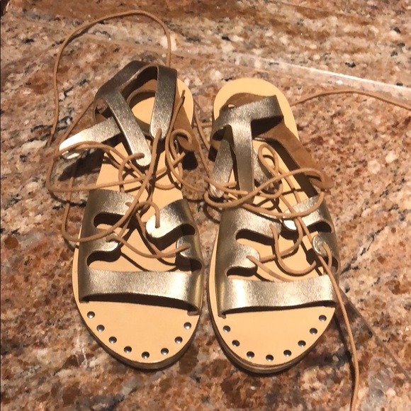 Italy gladiator sandals size 40 - Picture 1 of 3